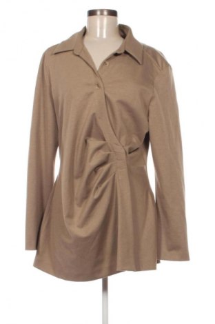 Дамска блуза Zara, Размер XL, Цвят Бежов, Цена 32,21 €