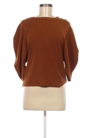 Γυναικεία μπλούζα Zara Trafaluc, Μέγεθος S, Χρώμα Καφέ, Τιμή 3,99 €