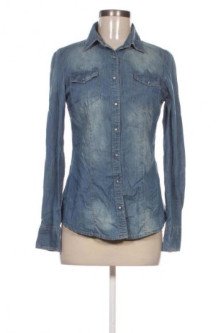 Γυναικείο πουκάμισο Unbranded, Μέγεθος S, Χρώμα Μπλέ, Τιμή 1,99 €