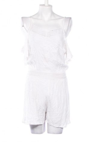 Női rövid overál Amisu, Méret S, Szín Fehér, Ár 1 469 Ft