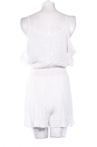 Női rövid overál Amisu, Méret S, Szín Fehér, Ár 1 469 Ft