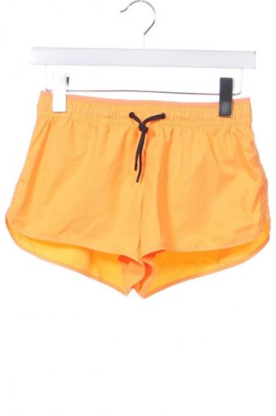 Γυναικείο κοντό παντελόνι H&M Sport, Μέγεθος XS, Χρώμα Πορτοκαλί, Τιμή 3,99 €