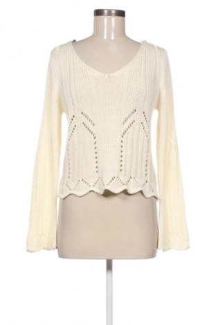 Damski sweter Unbranded, Rozmiar S, Kolor ecru, Cena 31,99 zł