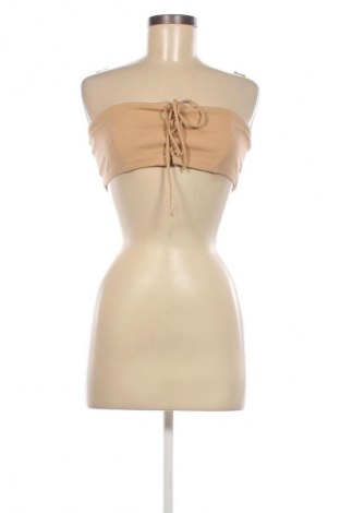 Női top Bershka, Méret S, Szín Bézs, Ár 679 Ft