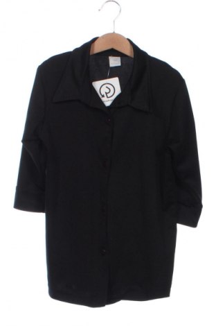 Kinderhemd Unbranded, Größe 12-13y/ 158-164 cm, Farbe Schwarz, Preis 2,99 €