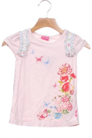 Dziecięcy T-shirt Pampolina, Rozmiar 18-24m/ 86-98 cm, Kolor Różowy, Cena 6,99 zł