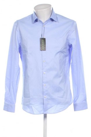 Ανδρικό πουκάμισο Jake*s, Μέγεθος L, Χρώμα Μπλέ, Τιμή 47,99 €