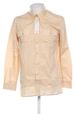 Herrenhemd Unbranded, Größe M, Farbe Beige, Preis € 15,99