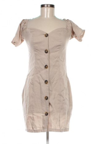 Kleid Boohoo, Größe M, Farbe Beige, Preis 3,99 €