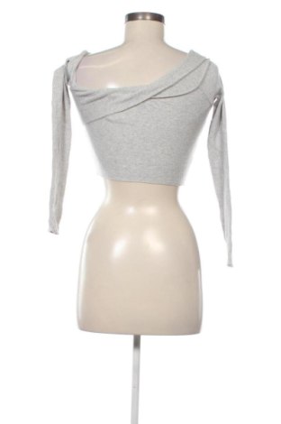 Дамска блуза Bershka, Размер XS, Цвят Сив, Цена 10,22 €