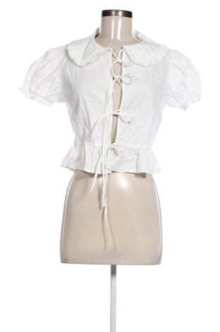 Дамска блуза Bershka, Размер M, Цвят Бял, Цена 9,70 €