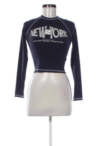 Bluză de femei Bershka, Mărime S, Culoare Albastru, Preț 52,13 Lei, #136449663