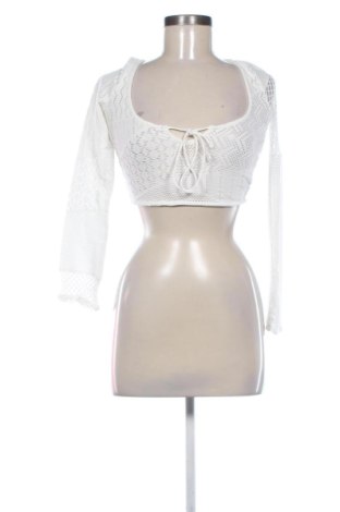 Дамска блуза Bershka, Размер XS, Цвят Бял, Цена 10,00 €