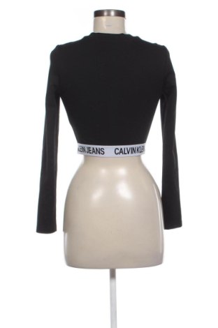 Damen Shirt Calvin Klein Jeans, Größe XS, Farbe Schwarz, Preis 22,99 €
