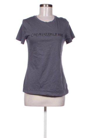 Дамска тениска Calvin Klein Jeans, Размер M, Цвят Сив, Цена 17,89 €