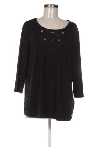 Γυναικεία μπλούζα Gerry Weber, Μέγεθος XL, Χρώμα Μαύρο, Τιμή 66,99 €