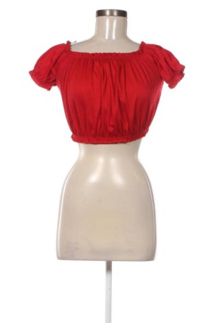 Bluzka damska H&M Divided, Rozmiar M, Kolor Czerwony, Cena 51,99 zł