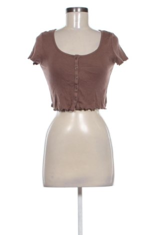 Дамска блуза H&M Divided, Размер S, Цвят Кафяв, Цена 10,22 €