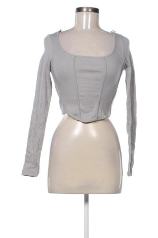 Дамска блуза H&M Divided, Размер XS, Цвят Сив, Цена 10,22 €