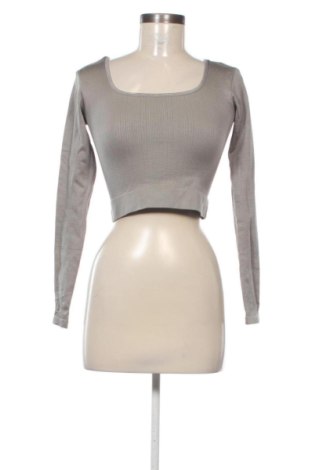 Дамска блуза H&M Sport, Размер S, Цвят Сив, Цена 12,27 €