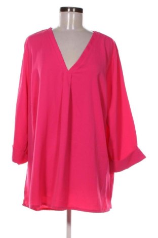 Bluzka damska Jana Ina, Rozmiar 3XL, Kolor Różowy, Cena 91,99 zł