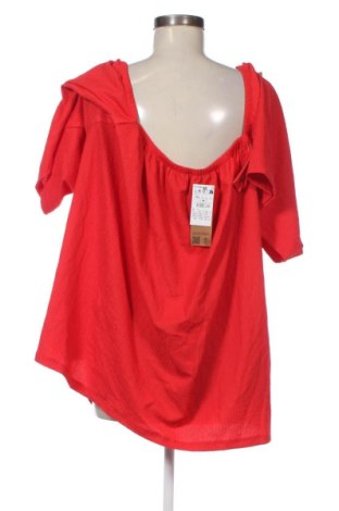 Дамска блуза Kiabi, Размер 5XL, Цвят Червен, Цена 16,36 €