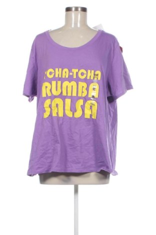 Bluzka damska Kiabi, Rozmiar 3XL, Kolor Fioletowy, Cena 83,99 zł