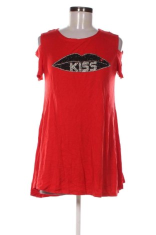 Dámská halenka Kiss, Velikost M, Barva Červená, Cena  283,00 Kč