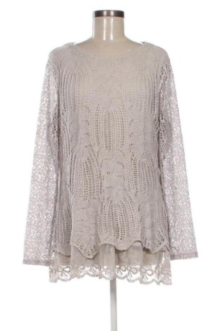 Damen Shirt Laura Torelli, Größe L, Farbe Grau, Preis 12,99 €