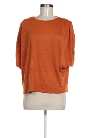 Дамска блуза Mango, Размер L, Цвят Кафяв, Цена 13,81 €