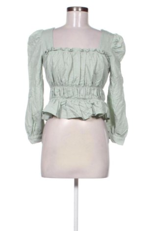 Дамска блуза Mango, Размер S, Цвят Зелен, Цена 14,31 €