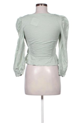 Дамска блуза Mango, Размер S, Цвят Зелен, Цена 14,31 €