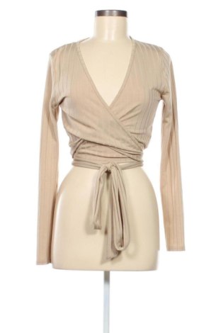 Bluzka damska Missguided, Rozmiar L, Kolor Beżowy, Cena 51,99 zł