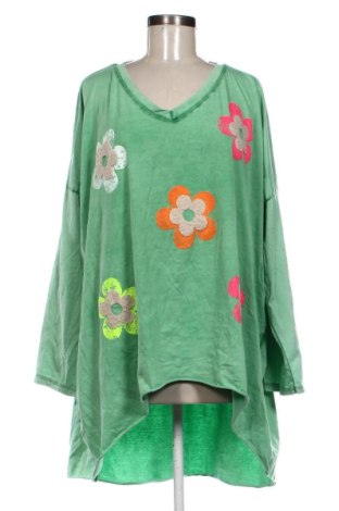 Дамска блуза NEW COLLECTION, Размер 4XL, Цвят Зелен, Цена 17,89 €