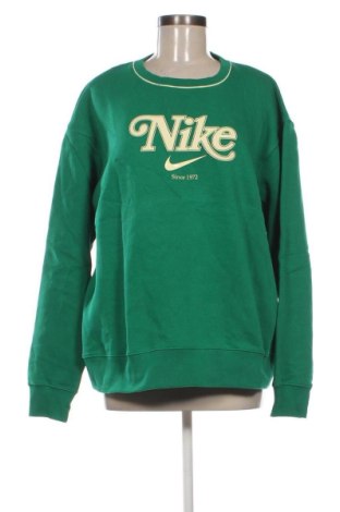 Дамска блуза Nike, Размер XL, Цвят Зелен, Цена 56,24 €