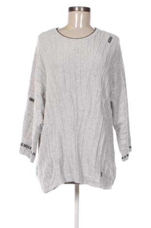 Damen Shirt Oui, Größe XXL, Farbe Grau, Preis 27,99 €