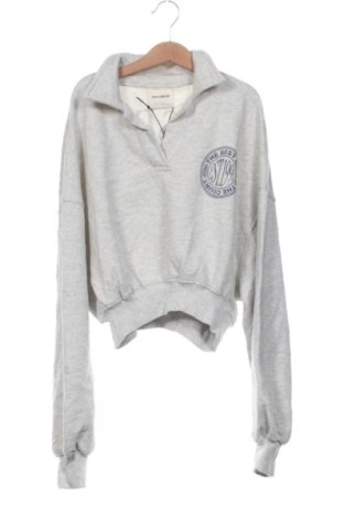Дамска блуза Pull&Bear, Размер XS, Цвят Сив, Цена 23,51 €