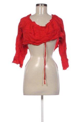 Дамска блуза SHEIN, Размер 4XL, Цвят Червен, Цена 10,22 €