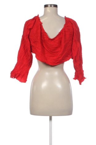 Дамска блуза SHEIN, Размер 4XL, Цвят Червен, Цена 10,22 €