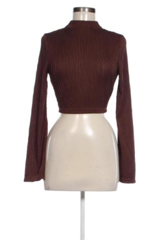 Дамска блуза SHEIN, Размер XS, Цвят Кафяв, Цена 9,70 €