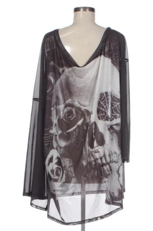 Дамска блуза SHEIN, Размер 4XL, Цвят Сив, Цена 10,22 €