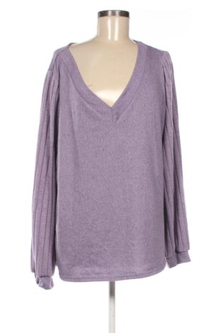 Damen Shirt SHEIN, Größe 3XL, Farbe Lila, Preis 10,00 €