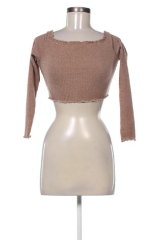 Bluză de femei SHEIN, Mărime M, Culoare Maro, Preț 60,99 Lei