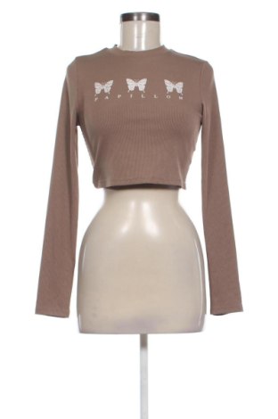 Дамска блуза SHEIN, Размер M, Цвят Кафяв, Цена 10,22 €