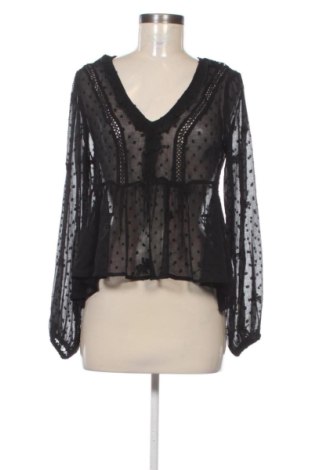 Дамска блуза Stradivarius, Размер M, Цвят Черен, Цена 10,22 €