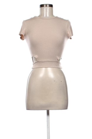 Damen Shirt Stradivarius, Größe S, Farbe Beige, Preis 9,78 €