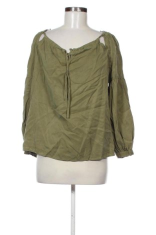 Дамска блуза Superdry, Размер L, Цвят Зелен, Цена 16,36 €
