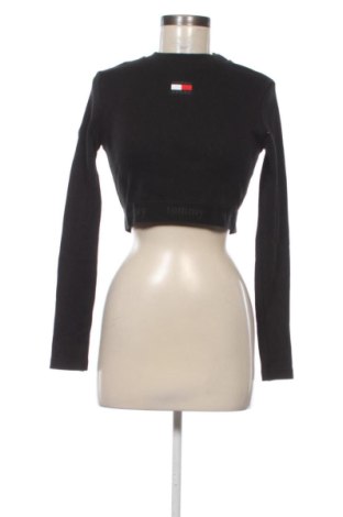 Дамска блуза Tommy Jeans, Размер S, Цвят Черен, Цена 35,27 €