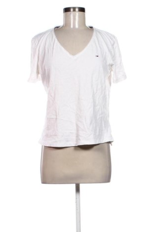 Damen Shirt Tommy Jeans, Größe L, Farbe Weiß, Preis € 32,00, #136494911