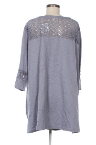 Bluzka damska Ulla Popken, Rozmiar 4XL, Kolor Niebieski, Cena 72,99 zł